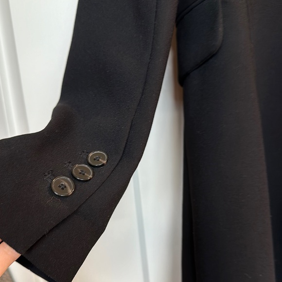 Zara Black Double-Breasted Blazer - Picture 4 of 5